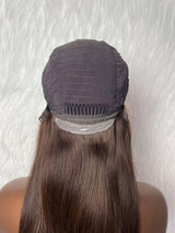 {LAST-PIECE-CLEARANCE} 13x6 Knot-Free Brown Skin Melt Lace Straight Human Hair Wig