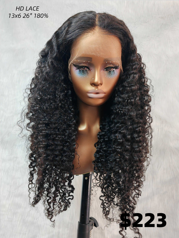 {LAST-PIECE-CLEARANCE} 13x6 Knot-Free Skin Melt Lace Front Human Hair Wig | Burmese Curls