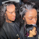 Invisible Strap 360 Skin Melt Lace Wig 2.0 Precut Lace Knot-Free Human Hair Frontal Wig Body Wave
