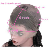 Monica| Preplucked Virgin Human Hair Lace Wig | Silky Straight