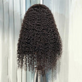 {50% Off} 3 in 1 Half Wig Drawstring 180% Burmese Curls Glueless Human Hair Wigs