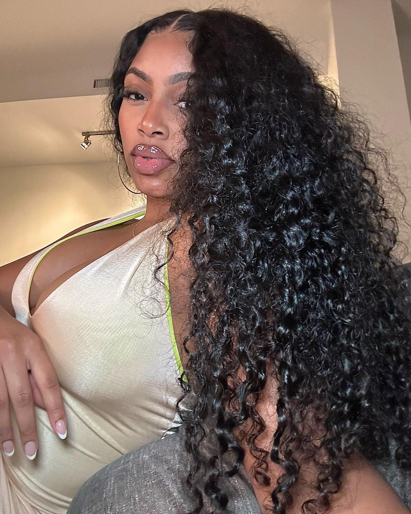 Skin Melt Lace + Delicate Hairline Frontal Wig Burmese Curls