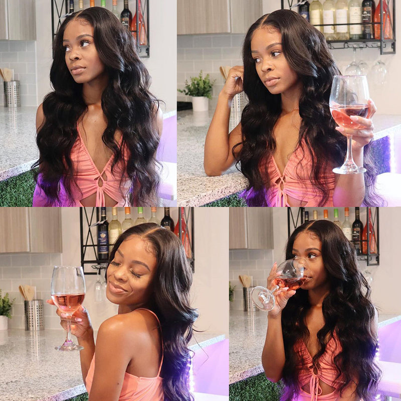 {Marie's 30" = $209} 13x4|13x6 Long Human Hair Body Wave Lace Front Wigs
