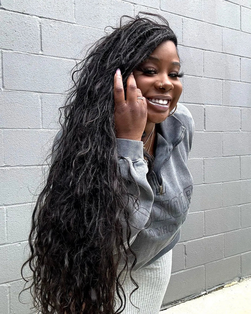Body Wave Bulk Hair Human Hair Extension For Boho Knotless Braiding