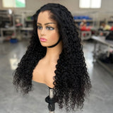 Lagos Hairline Skin Melt 360 Lace Invisible Strap Human Hair Wig Deep Curly