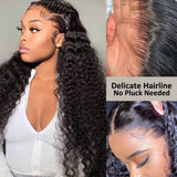 Boutique Skin Melt Lace + Delicate Hairline Frontal Wig Deep Wave