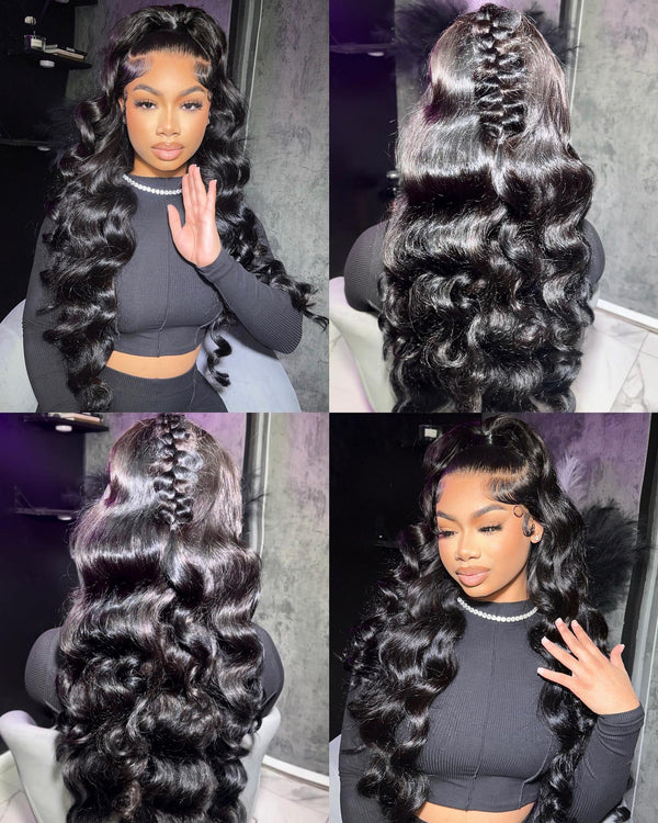 Jolene | 13x6 Skin Melt Lace Front Deep Loose Wave Human Hair Wig