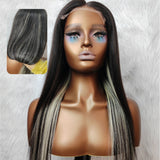 Celine| Hidden Highlight 5x5 Closure Skin Melt Swiss Lace Wig