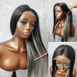 Celine| Hidden Highlight 5x5 Closure Skin Melt Swiss Lace Wig