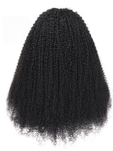 Natural Drawstring V Part Wig Glueless Human Hair Wigs Kinky Curly