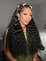 Full Lace Natural Hairline HD/Transparent Human Hair Lace Wig Loose Wave