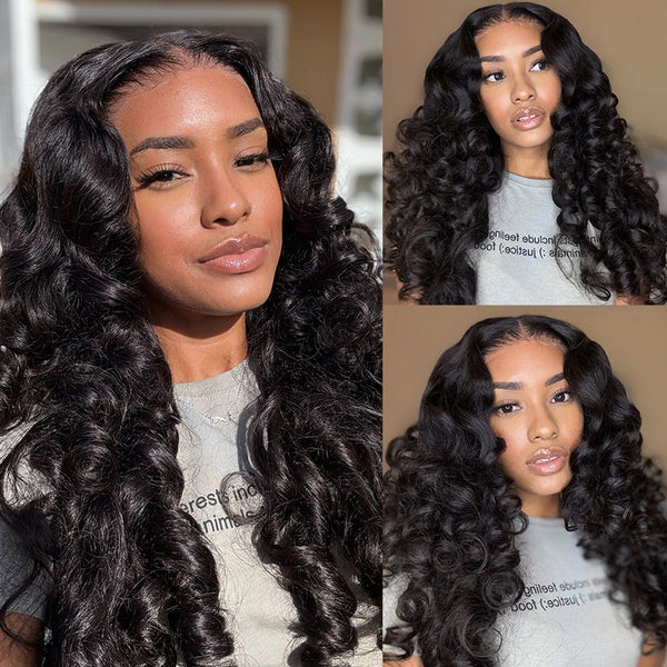 Upgraded Drawstring Dome Cap 3D Fitted Pre-Cut HD Lace Closure Wig Funmi Curls