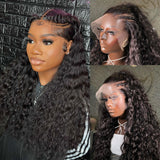 Knot-Free Skin Melt Full Lace Preplucked Human Hair Loose Wave Wig