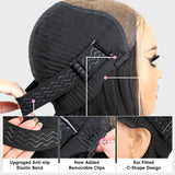 9x6 PartingMax HD Skin Melt Lace Wear Go Glueless Pre-cut Human Hair Lace Wig | Kinky Curly