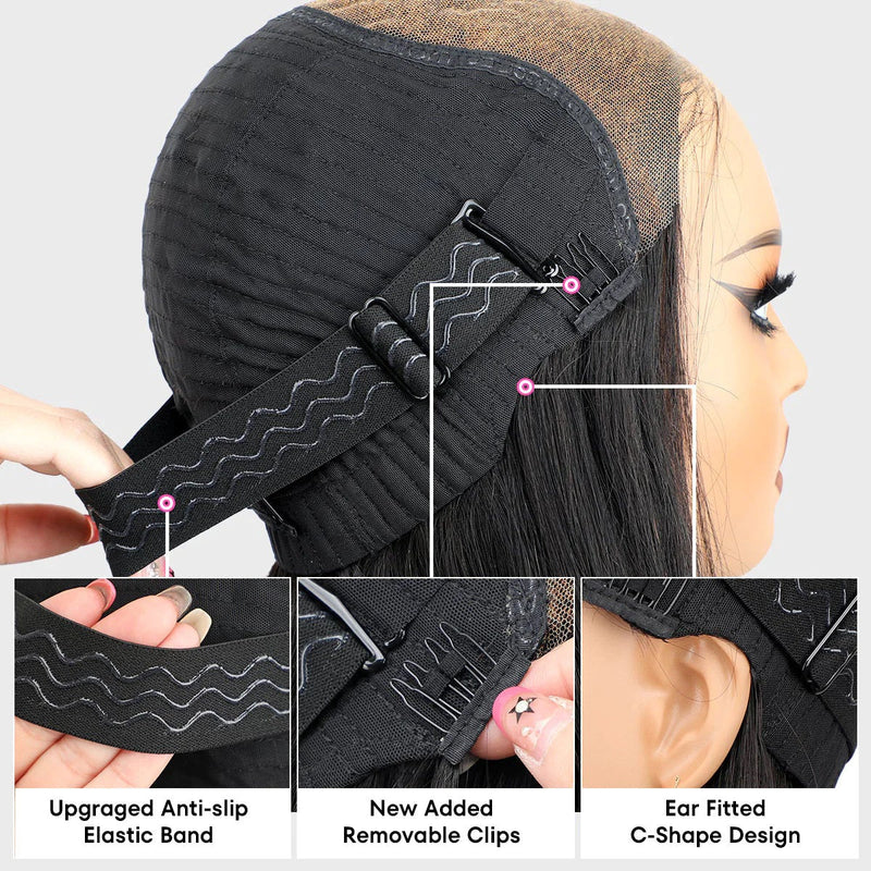 9x6 PartingMax HD Skin Melt Lace Wear Go Glueless Pre-cut Human Hair Lace Wig | Burmese Curls