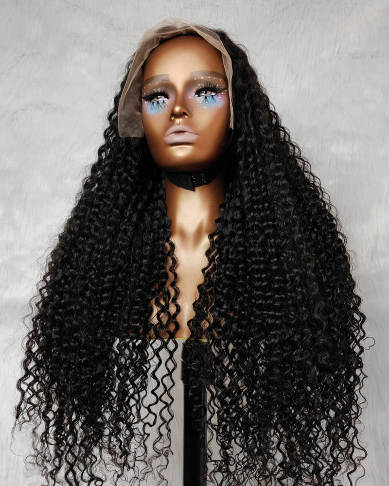 Lagos Hairline Preshaped M Hairline 13x6 Skin Melt Lace Front Wig Curly