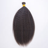 Kinky Straight Bulk Hair Human Hair Extension Crochet Hair Boho Knotless Braiding