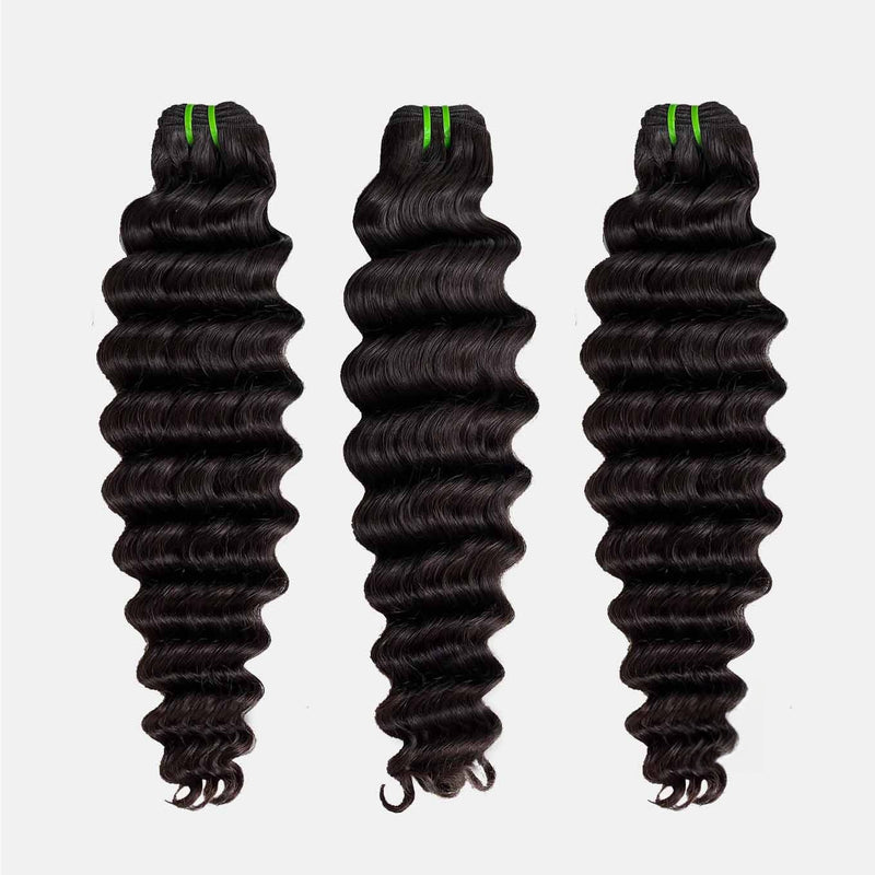 High Quality Human Hair Bundles Weave Hair Extension Loose Deep Wave