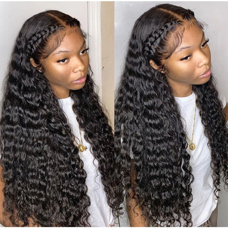 CLEARANCE Whole Lace Cap Transparent Lace Preplucked Human Hair Full Lace Wig | Loose Wave