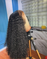 Jessie | 13X6 Deep Parting Preplucked Lace Front Wig | Curly