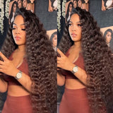 13x4 Knot-Free FULL FRONTAL HD Skin Melt Lace Preplucked Human Hair Lace Wig | Loose Wave