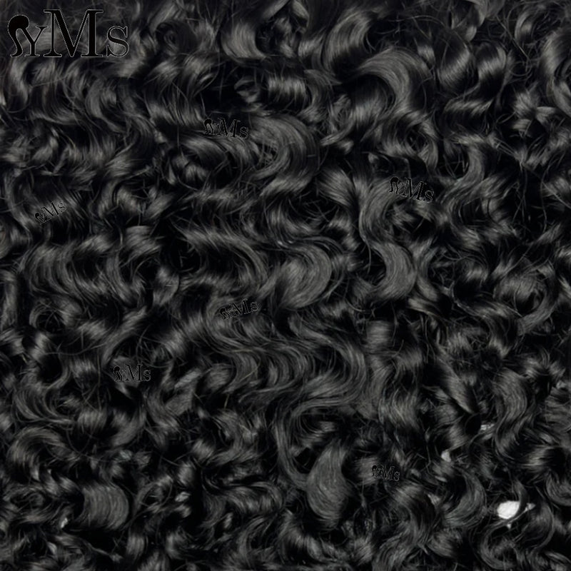 Clip In Hair Extension Curly Glueless Virgin Human Wefts Set