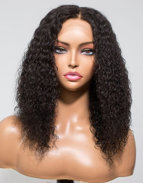 Halle | Skin Melt Lace 2 in 1 Preplucked Human Hair 13x6 Lace Front Wig | WET & WAVY REVERTIBLE WIG