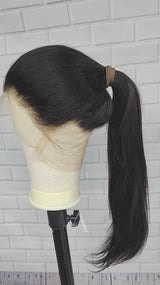 Knot-Free 360 HD Skin Melt Lace Invisible Strap 2.0 Upgraded Human Hair Frontal Wig