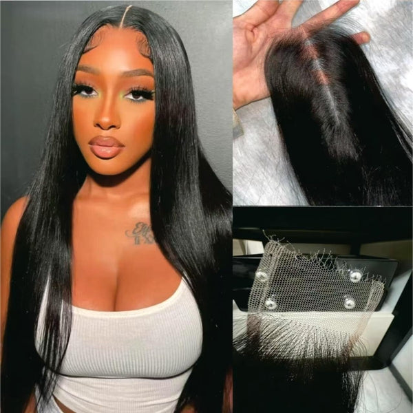 2x6 HD Skin Melt Lace Human Hair Closure