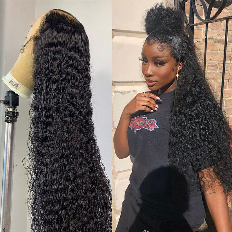 Cardi | Preplucked Water Wave  360 Lace Front Human Hair Wig