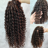 KNOT-FREE - 13x6 Skin Melt Lace Preplucked Human Hair Frontal Wig | Spanish Barrel Curls