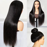 Full Lace Natural Hairline HD/Transparent Human Hair Lace Wig Straight