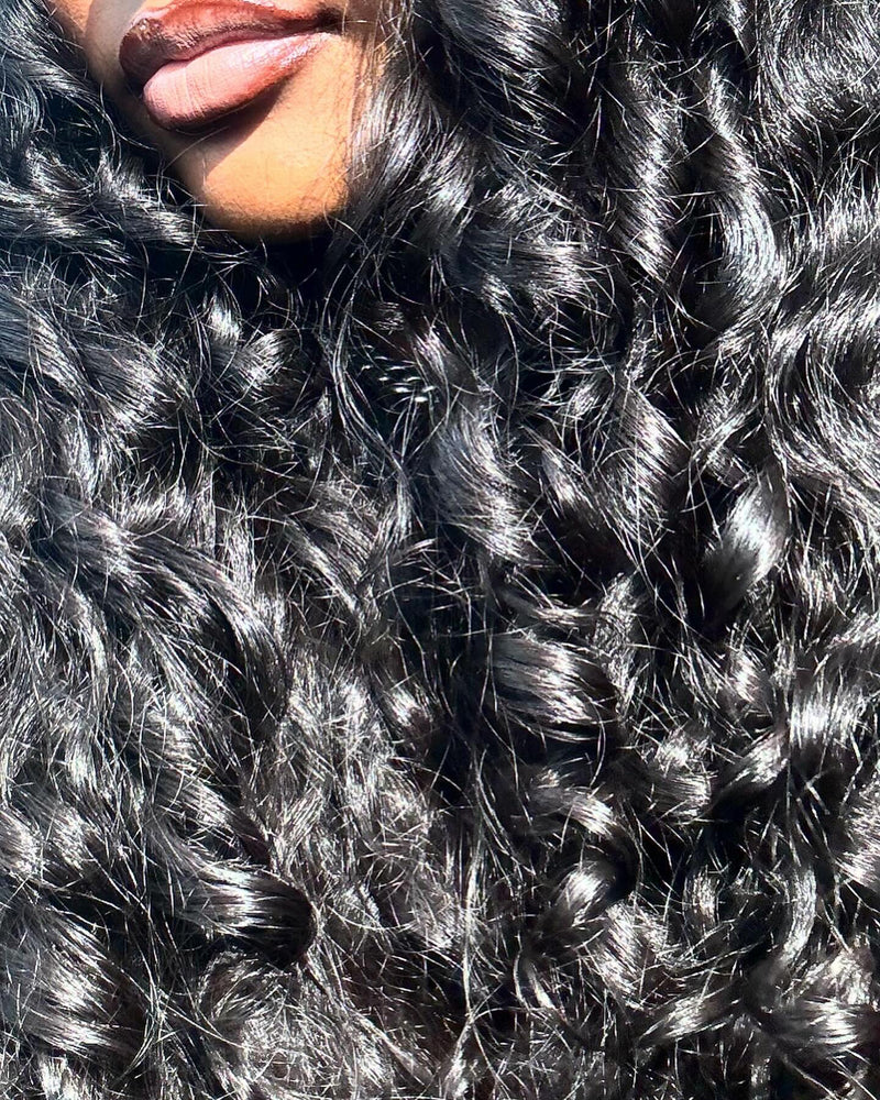 KNOT-FREE - 13x6 Skin Melt Lace Preplucked Human Hair Frontal Wig | Indian Wave