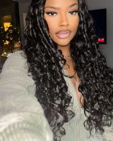 Skin Melt Full Lace (Whole Lace Cap) Indian Wave Delicate Hairline Human Hair Lace Wig