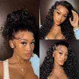 370 Fitted Cap Invisible Strap Skin Melt Lace Frontal Wig | Burmese Curls