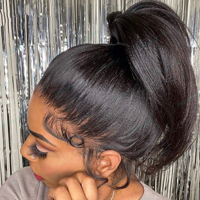 Sophie| Preplucked Virgin Human Hair 360 Lace Wig | Light Yaki