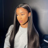 [Two Wigs $299] 13x6 HD Lace Front Straight Wig & 13x6 HD Lace Front Yaki Wig