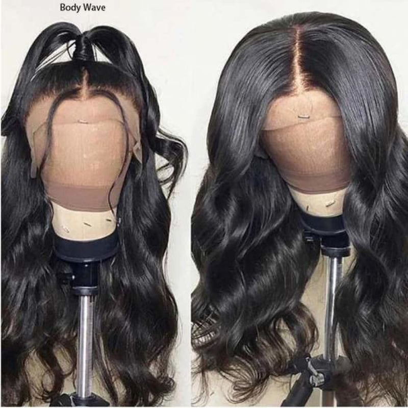 NEW 13*6 Skin Melt Lace Front Body Wave Wig Invisible Swiss Lace+ Invisible Knots