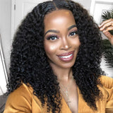 NEW 13*6 Skin Melt Lace Front Curly Wig Invisible Swiss Lace+ Invisible Knots