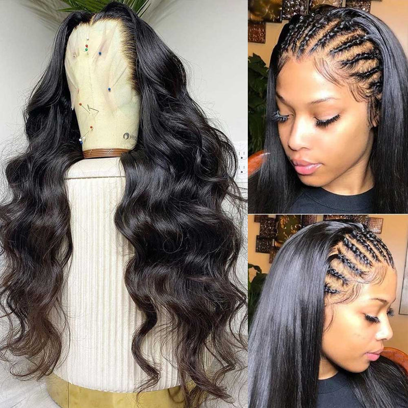 On Sale 3D Full Frontal 13x6 Virgin Human Hair Lace Front Wigs Multiple Textures