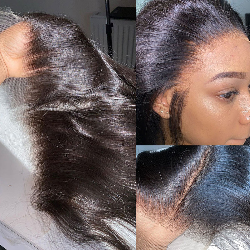 Skin Melt Lace Pre-Plucked Delicate Hairline 13x6 Lace Frontal Wave Textures (Not Wig)