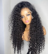 Joanna| Preplucked Virgin Human Hair 360 Lace  Wig | Curly Wave