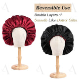 Satin Silky Bonnet Sleeping Cap