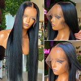 Monica| Preplucked Virgin Human Hair Lace Wig | Silky Straight