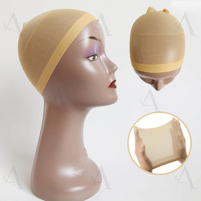 DEPHNARSA Stretch-Wig Caps – 24 Stück In 5 Farben, Atmungsaktiv & Hauchdünn