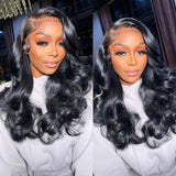 On Sale Full Lace Preplucked Virgin Human Hair Wig | BODY WAVE