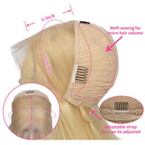 Sally | HD Lace Preplucked 613 Blonde Human Hair 3D 13x6 Frontal Wig | Deep Wave