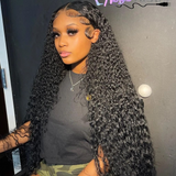 Nia | Diamond Fake Scalp 13X6 Human Hair Lace Front Wig | Curly