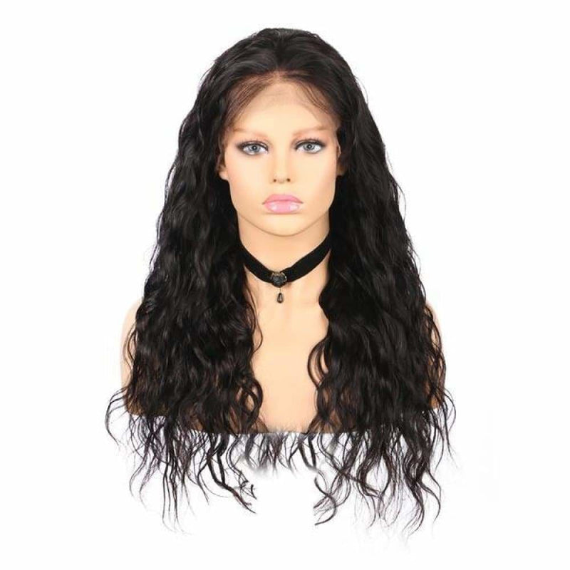 Alice| Preplucked Virgin Human Hair 360 Lace Wig | Natural Wave