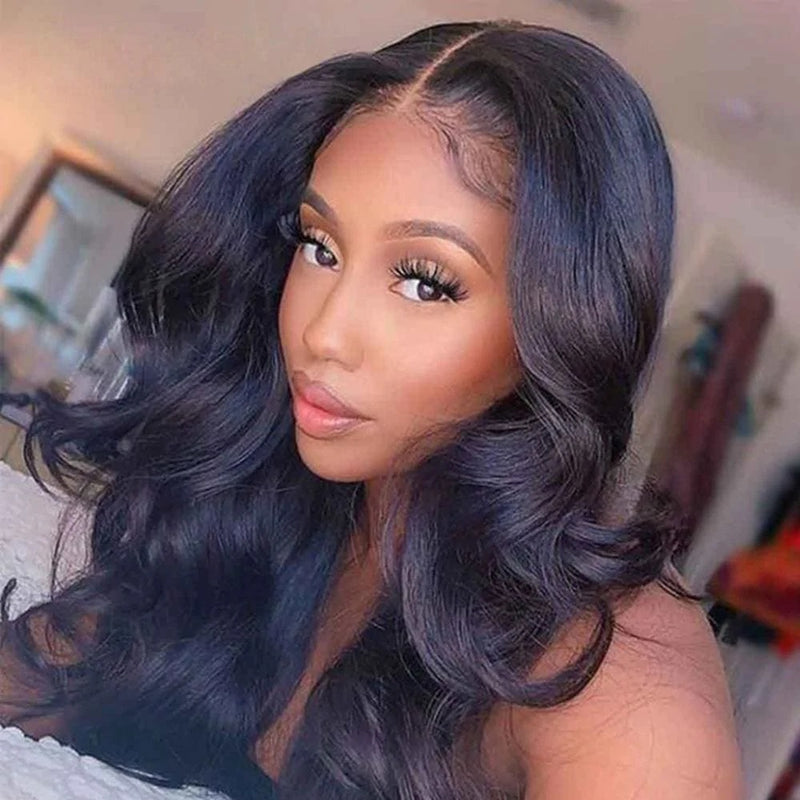 Brittany | Diamond Fake Scalp 13X4 Lace Front Wig | Body Wave